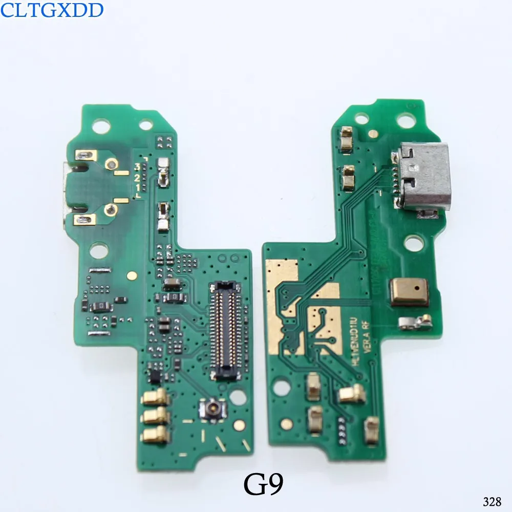 CLTGXDD 10 шт./лот Новый для Huawei G9 P9 USB разъем док-станции для зарядки гибкий шлейф разъема зарядного устройства с микрофоном.
