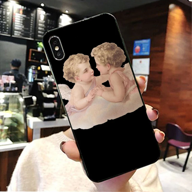 Винтажный Мягкий силиконовый чехол из ТПУ для Apple iPhone 8 7 6 6S Plus X 10 XS Max XR 5 5S SE |