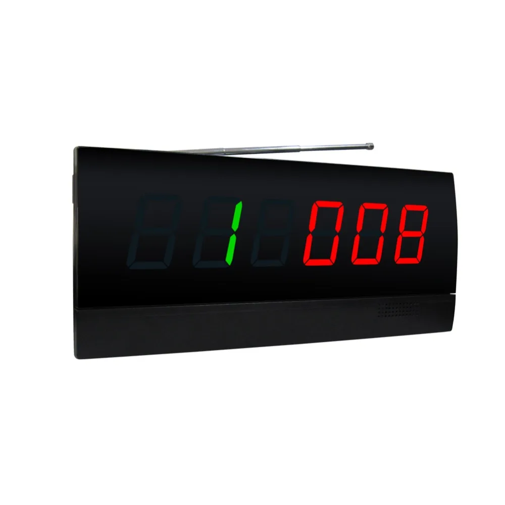 SINGCALL Wireless Calling System for Coffee Shop Service Paging 20 Bells 1 Screen |