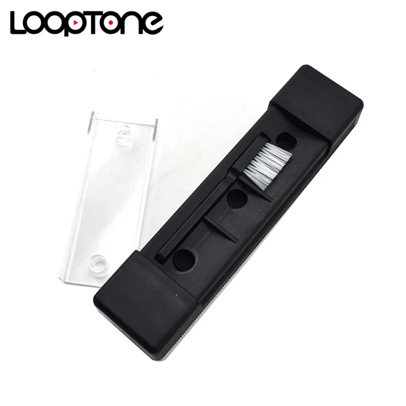 LoopTone LP/CD Velvet Brush Stylus Cleaner Vinyl Record Cleaning Accessories for Turntable Players Black | Электроника