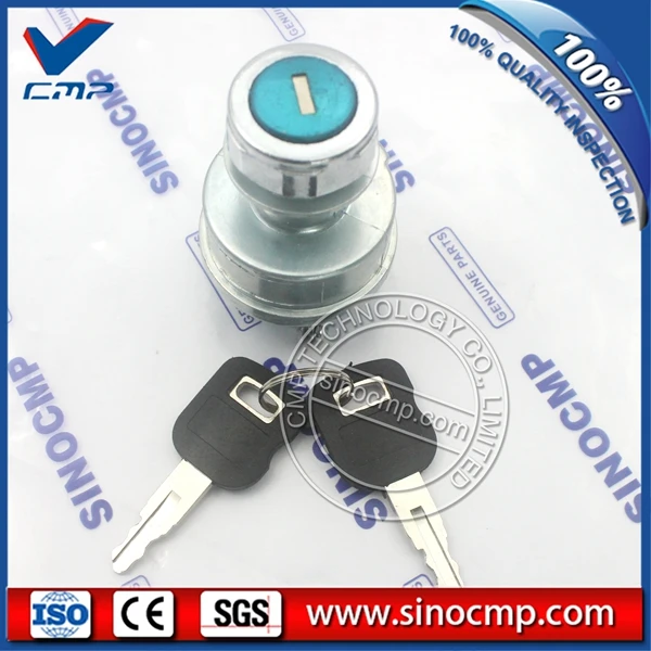 Переключатель зажигания SINOCMP 320C для экскаватора 9G 7641 9G7641 с 2 ключами и 4