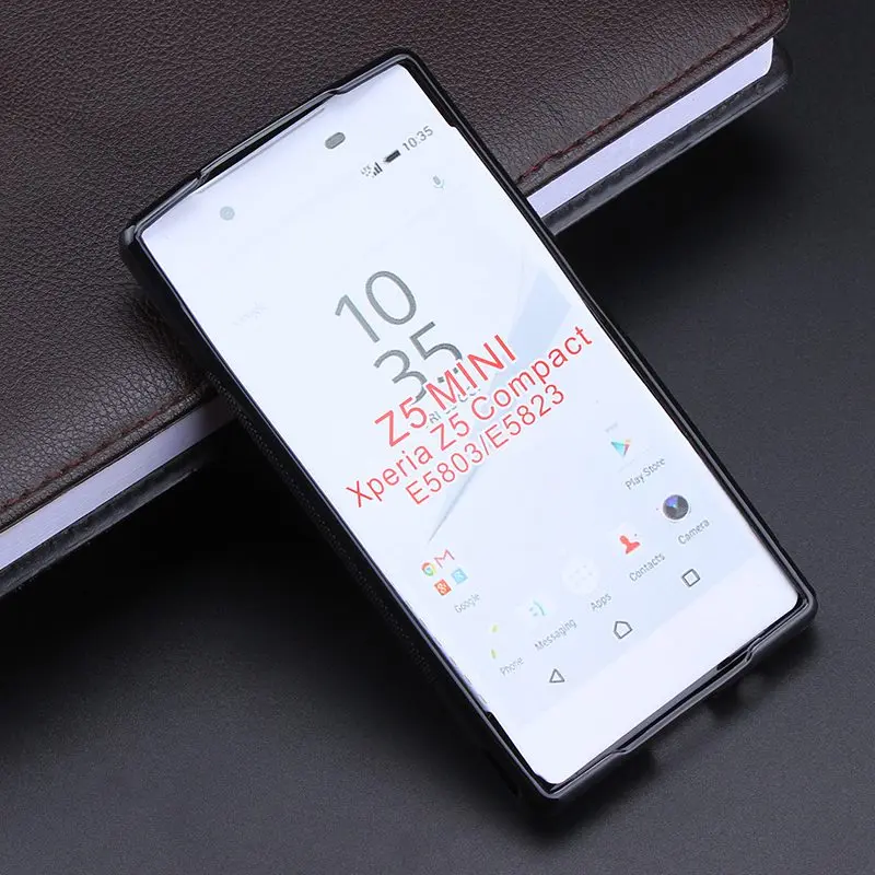 S-Line Anti Skidding Gel TPU Slim Soft Case Back Cover For Sony Xperia Z5 Compact Min Mobile Phone Rubber silicone Bag |