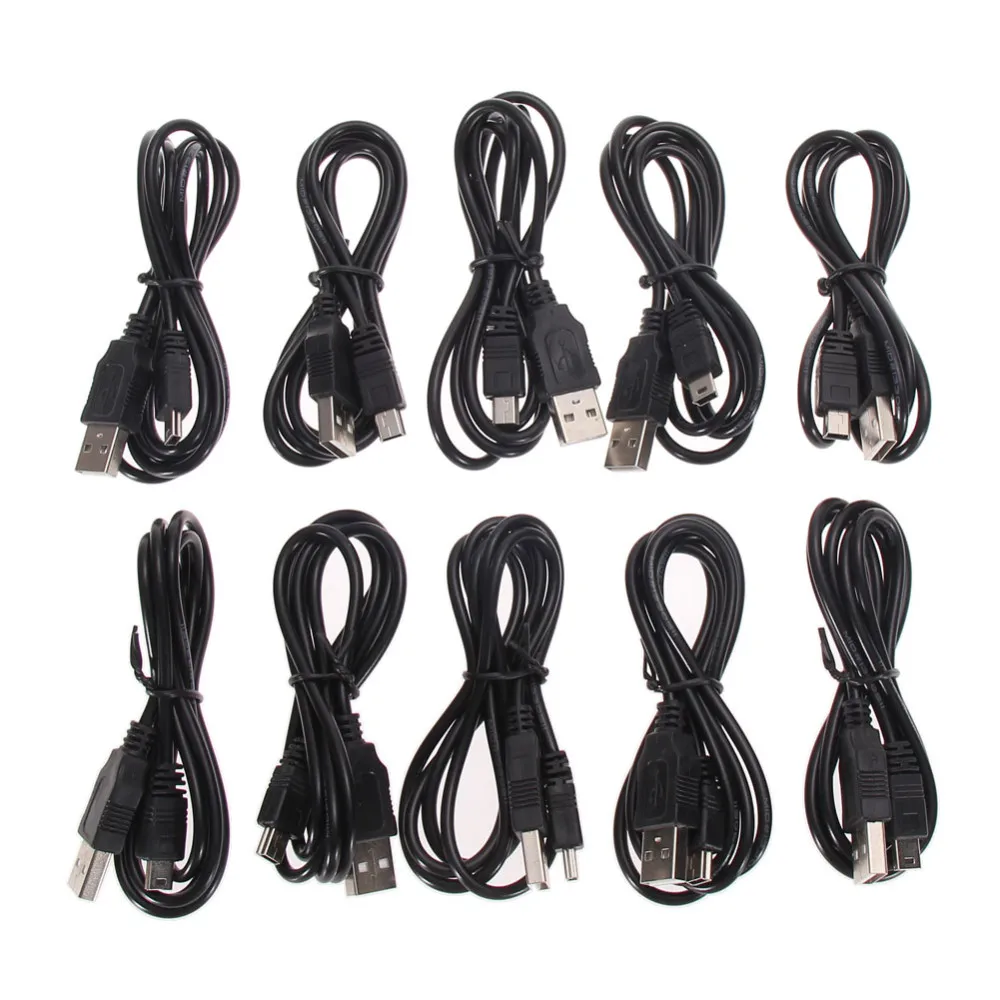 10 шт./лот мини USB зарядный кабель для sony PS3 контроллер зарядный кабель ручка беспроводной контроллер аксессуары Прямая поставка
