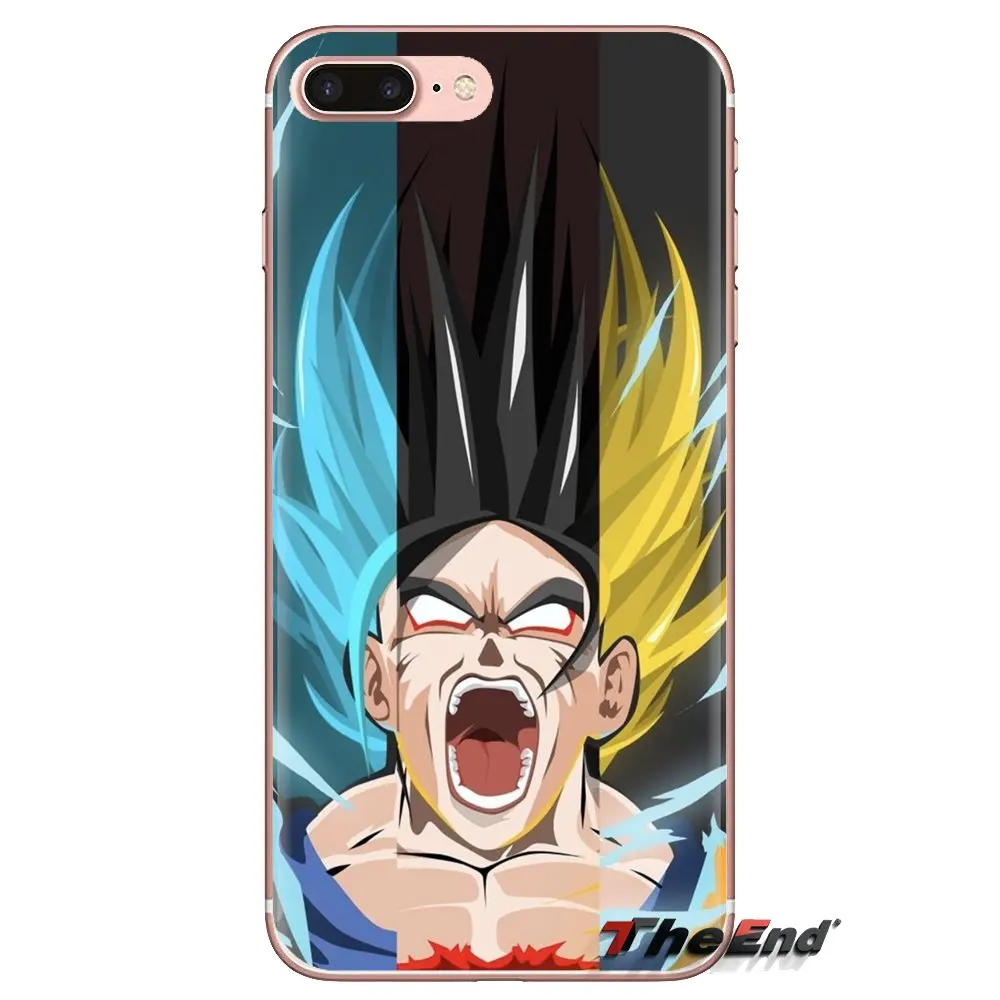 dragon ball z super saiyan goku Vegeta Phone Skin Case For Samsung Galaxy S3 S4 S5 Mini S6 S7 Edge S8 S9 S10 Plus Note 3 4 5 8 9 |