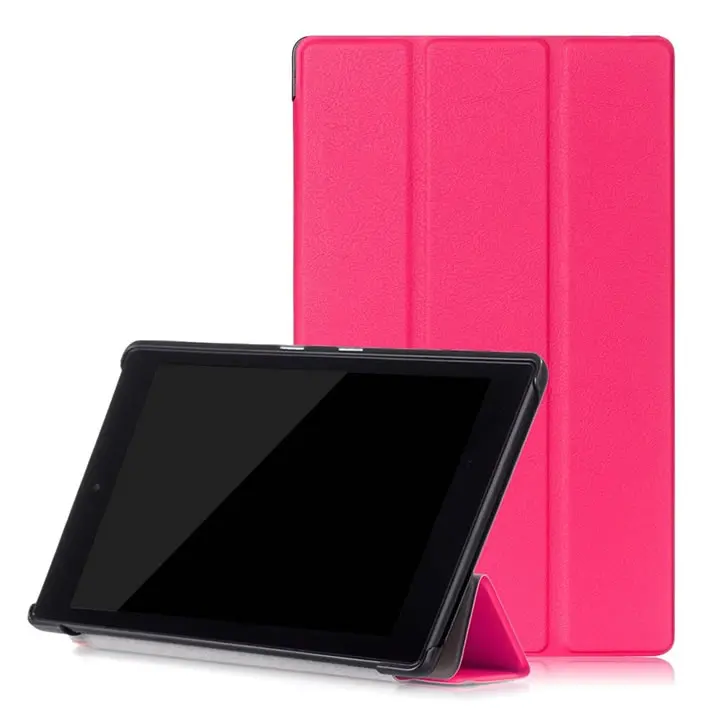 Магнитный чехол для сна/пробуждения из искусственной кожи Smart Cover Amazon New Fire HD 8 2016