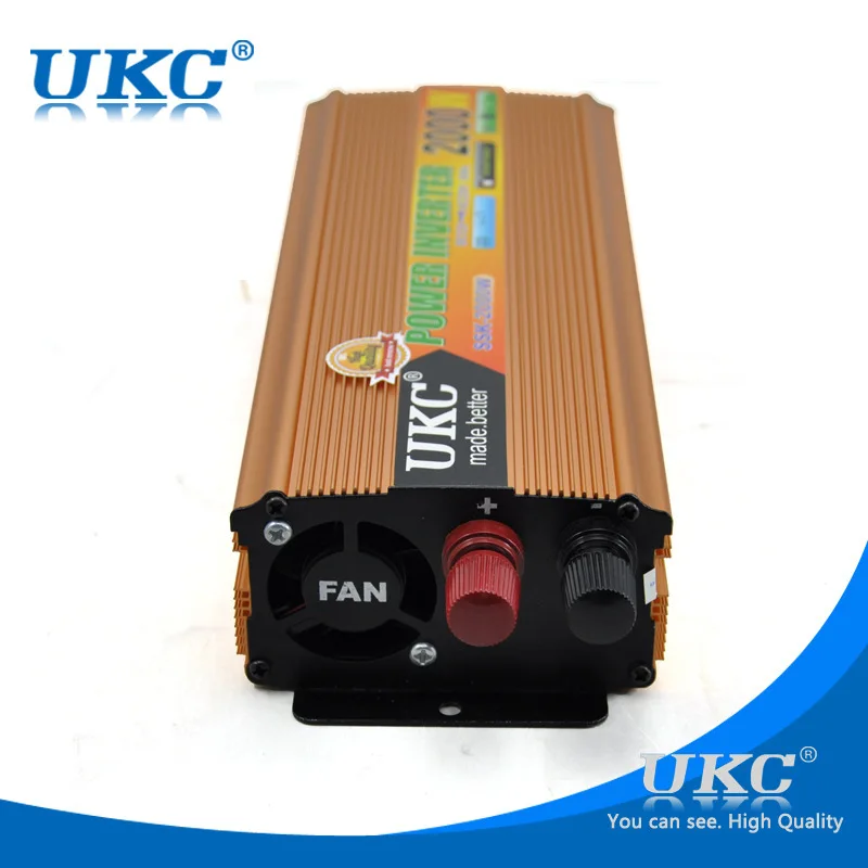

power inverter 2000w 12v 220v modified sine wave free shipping