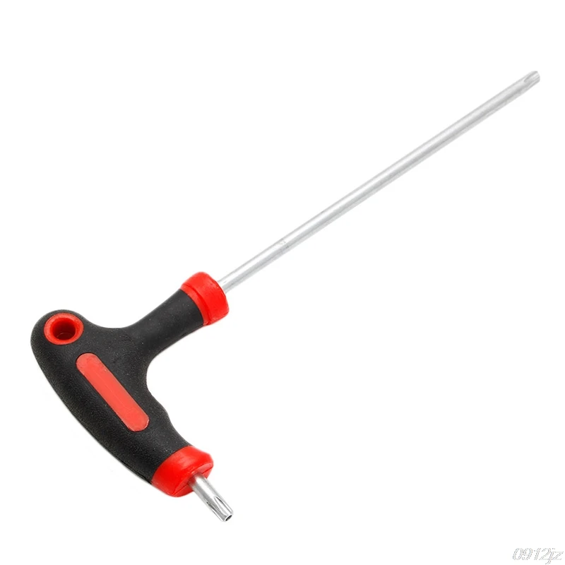 1 шт. Т образная рукоятка Torx и шестигранный ключ отвертка инструмент T10/T15/T20/T25/T30/T40