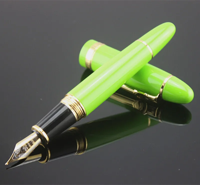 JINHAO 159 металлическая авторучка без коробки для карандашей Роскошные школьные офисные канцелярские принадлежности Роскошные милые ручки для письма подарок