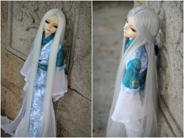 Новое поступление 1/3 9 10 &quotBJD парик высокая температура провода четыре цвета