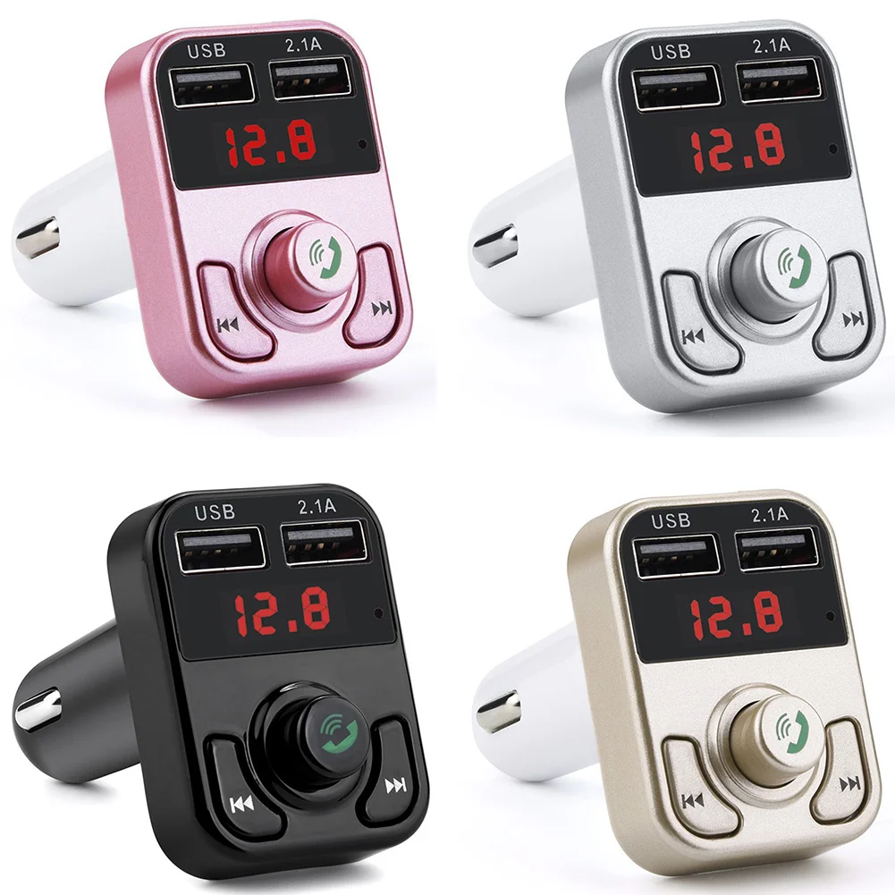 MP3 плеер Автомобильный fm передатчик беспроводной двойной порт аксессуары USB