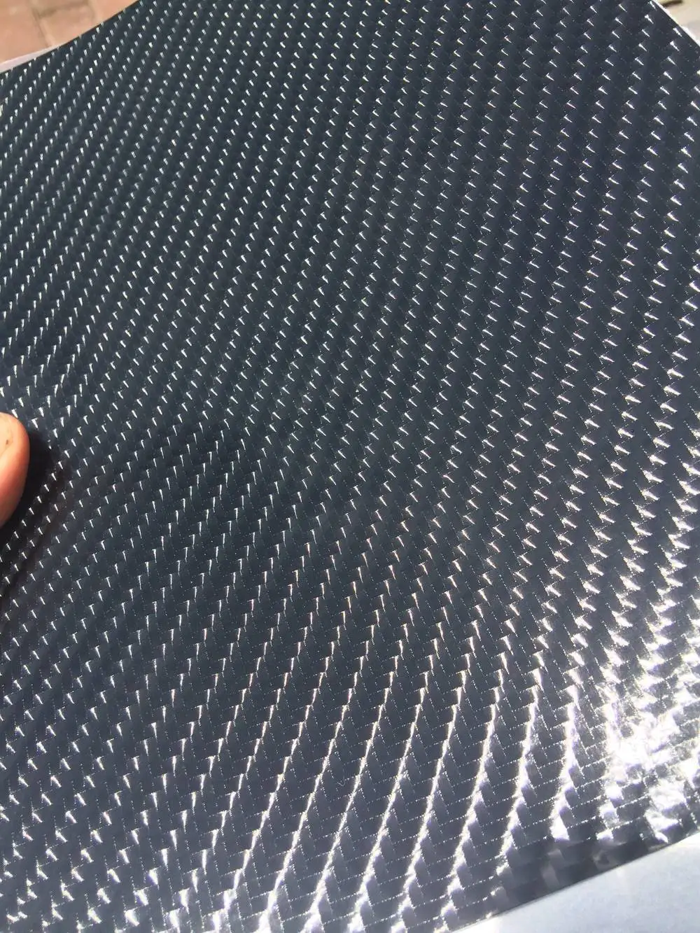 6D Carbon Fiber Vinyl Wrap Car Wrapping Film Bubble Free like Real PROTWRAPS Size:1.52*20M/Roll |