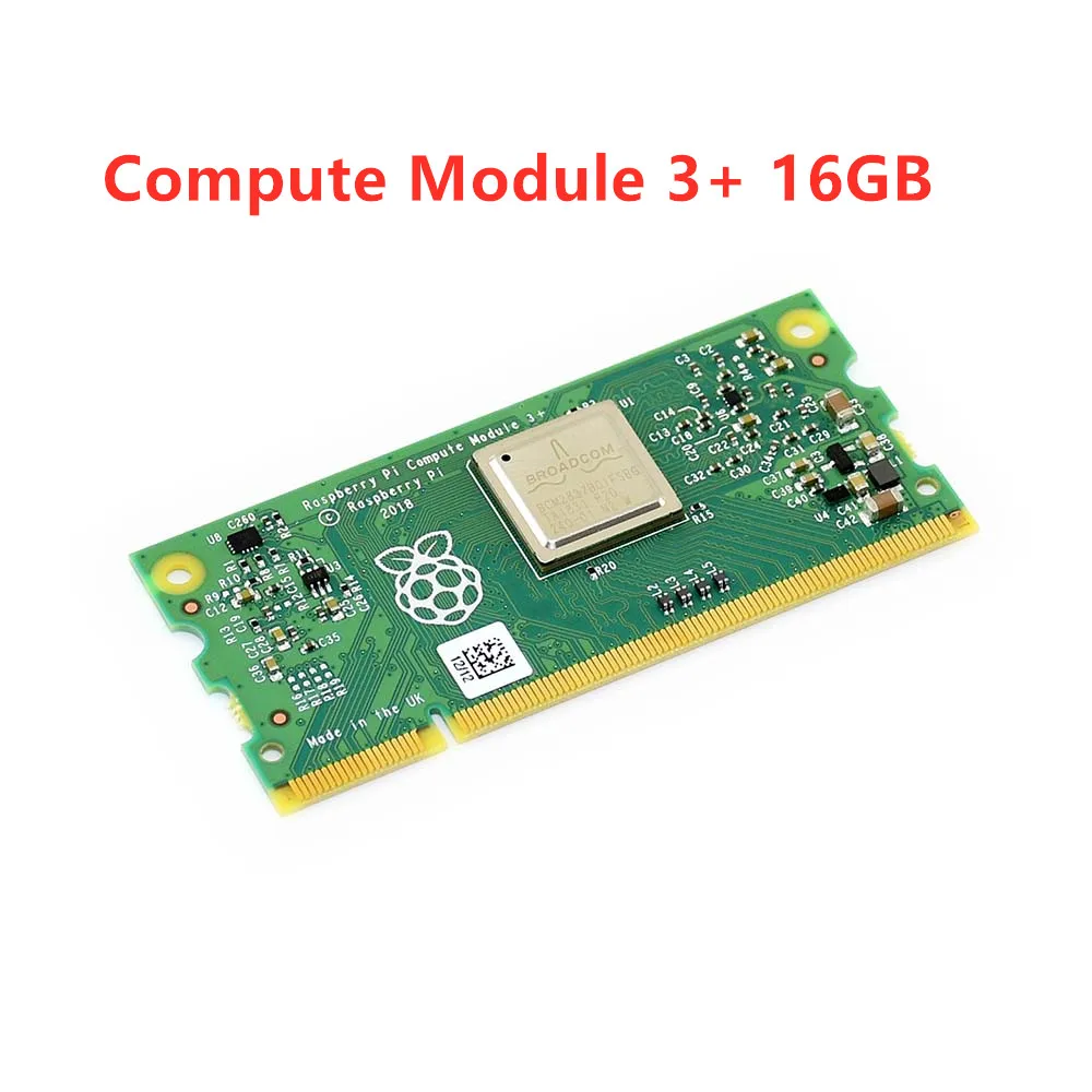 Компьютерный модуль Raspberry Pi 3 + 16 Гб EMMC Flash|Демонстрационные стенды| |