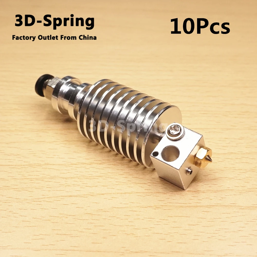 10 шт. V5 удаленного hotend комплект для E3D Экструдер Насадка 1.75 3 мм длинные расстояния