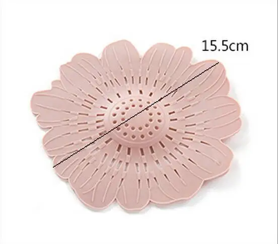 Drain Hair Stopper Cover Filter Sink Strainer Silicone Bathroom Kitchen Shower Anti-Clogging Shield Wash Bowls Sinks Bath Tubs | Дом и сад
