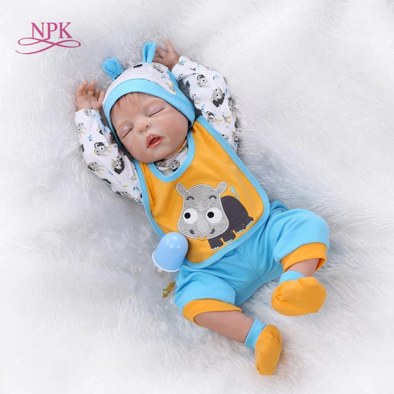 

NPK real touch baby dolls full vinyl sleep dolls Christmas gift NEW design hotsale lifelike