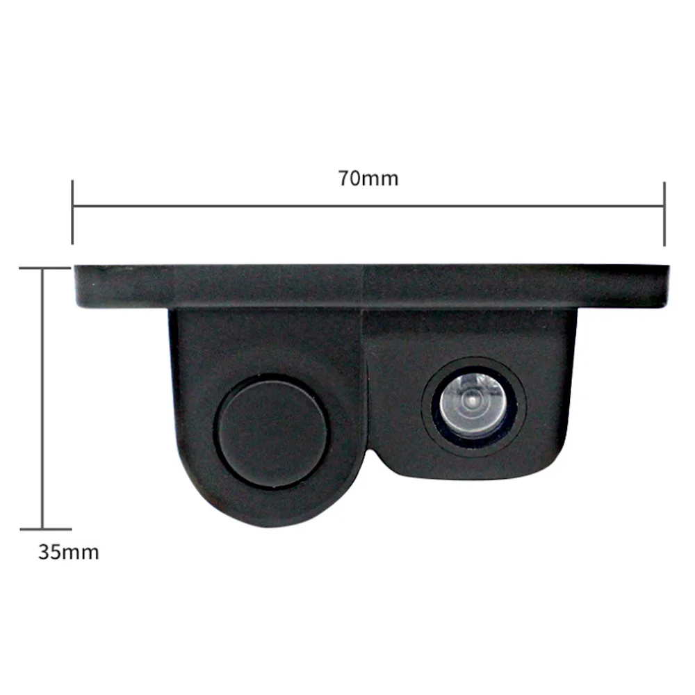 OkeyTech Водонепроницаемый Автомобильный датчик заднего вида 2 в 1 угол обзора 170