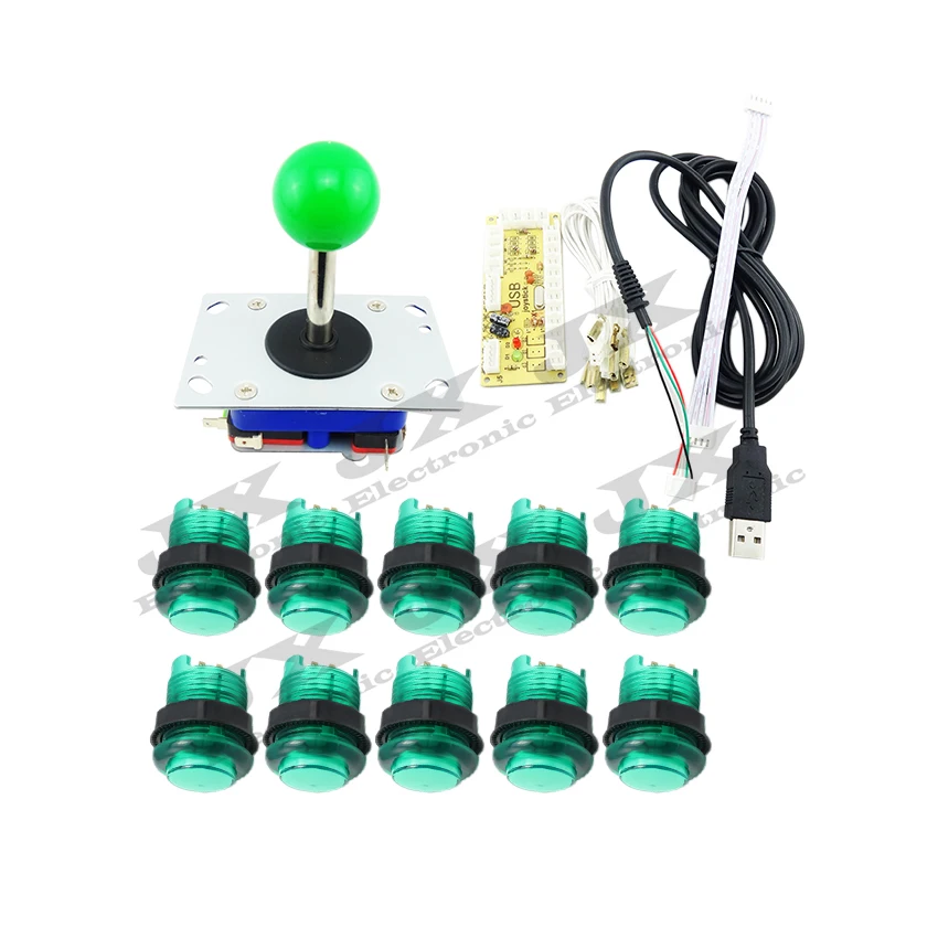 Новый набор запчастей для аркадных игр сделай сам включая USB-кодировщик с нулевой