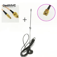 4g 3g gsm antenna 6dbi gain magnetic base with 3m cable sma malesma female connector to crc9 male rg316 cable 15cm