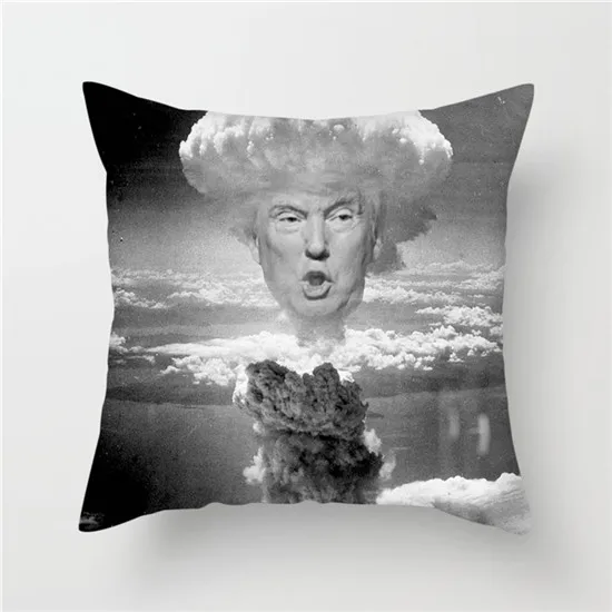 PC05750 Fuwatacchi различные Дональд Трамп Веселая наволочка Подушка с портретом Чехлы для декоративного домашнего дивана Наволочка на подушку для стула - Цвет: PC05750
