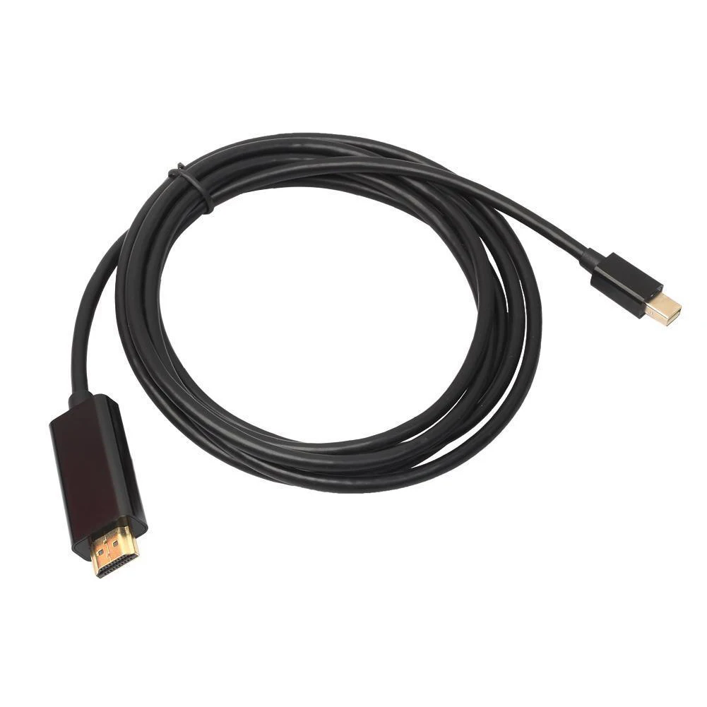 Топ 1 8 м Мини Дисплей Порт DP папа к HDMI Мужской кабель адаптер для Macbook Air Pro|Кабели