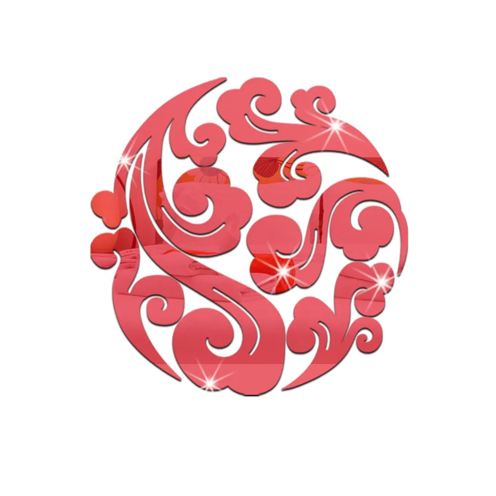 Высококачественная зеркальная настенная паста Xiangyun прикрепленная к украшению