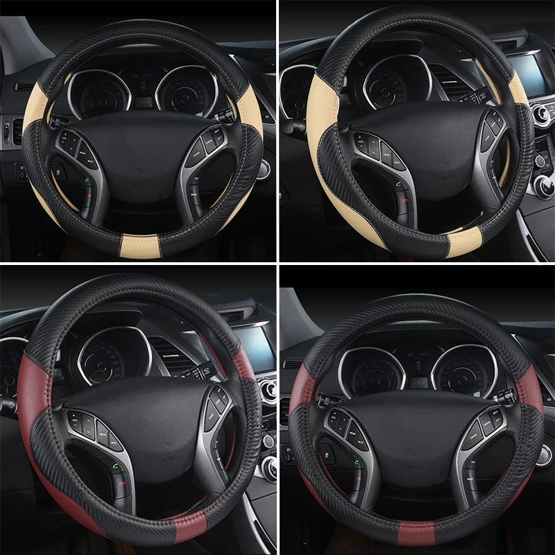 Чехол рулевого колеса автомобиля 3D Универсальный Дышащий большой сетчатый без
