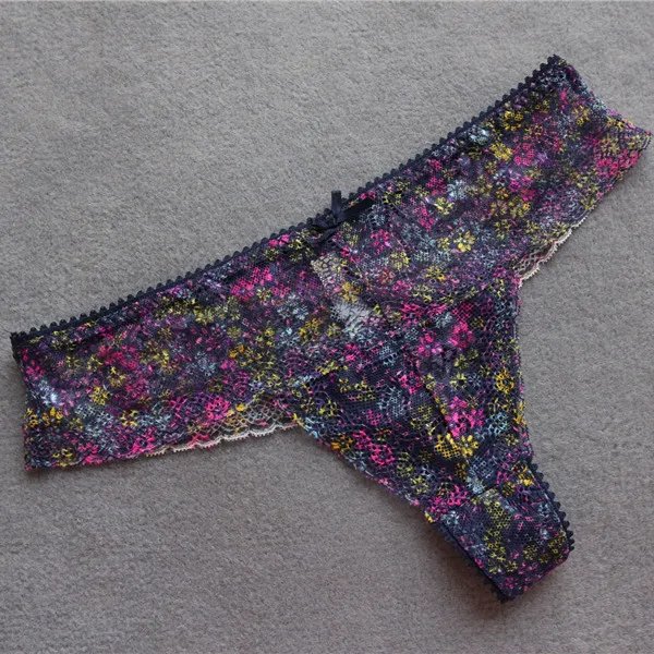 Фиолетовый Женское нижнее белье Voplidia pantie, сексуальное женское белье, стринги, стринги розового размера плюс, женское Бесшовное Нижнее белье Танга PM018 - Цвет: Фиолетовый