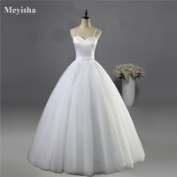 zj9086 2016 2017 spaghetti straps white ivory wedding dress beach simple wedding dress for bridal wear plus size