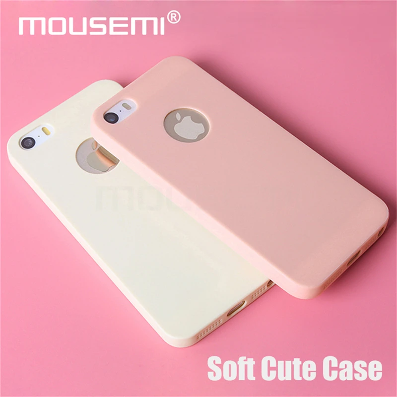 Mousmi чехлы для телефонов Силиконовые 5S se iPhone чехол конфеты 5 милый силиконовый