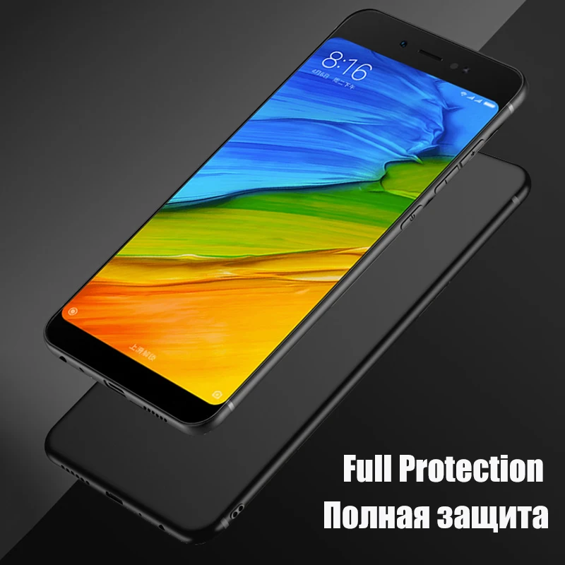 Чехол MAKAVO для Xiaomi Redmi Note 5 Pro мягкий силиконовый матовый чехол телефона Mi 8 SE Mi8 A1 |