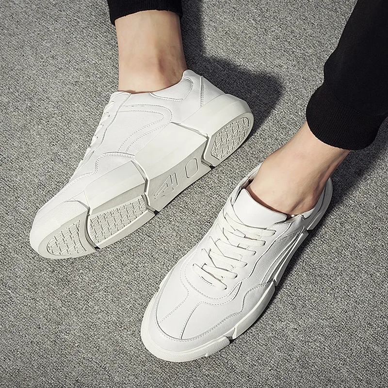 Супер огонь Мужская сезон весна-лето Осень корейской маленькие белые туфли