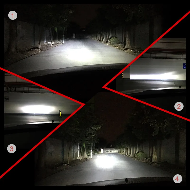 НАО H7 LED Фары H4 светодиодные лампы автомобилей H11 H9 H1 H3 HB4 HB3 9005 9006 H8 H27 9004 H13 881 880 72 Вт 8000LM 12 В ксеноновые Белый 6000 К K1