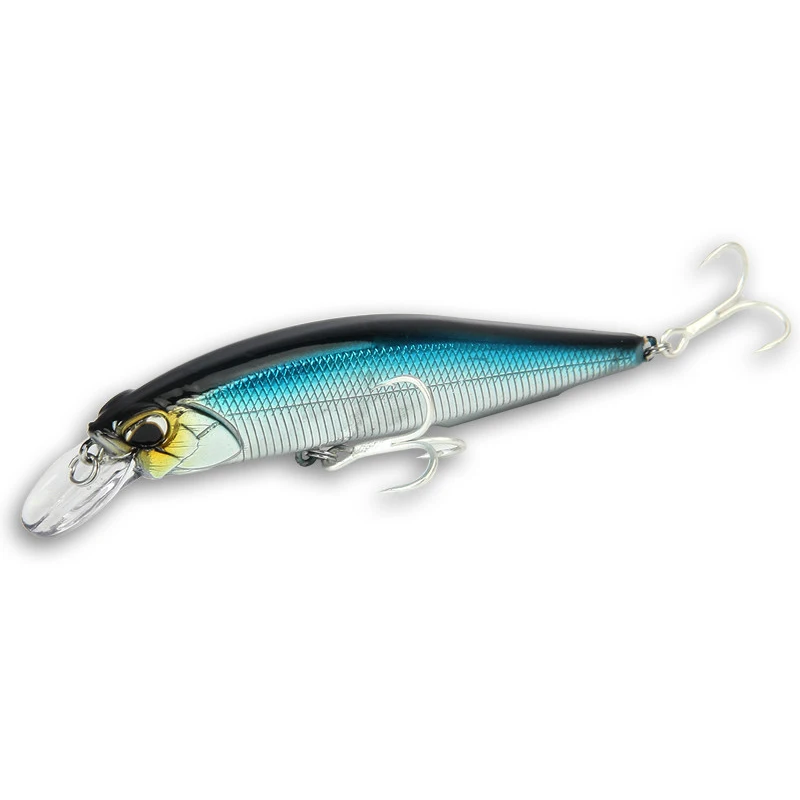 

1PCS Fishing Wobbler 14g/100mm Floating Minnow Bass Fishing Lure With Treble Hooks Peche Isca Artificial Baits