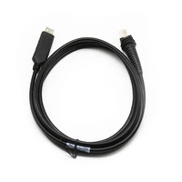 new 2m usb straight cable with chip for honeywell 1900 1200g 1300g 1450g scanner reader data transfer cable