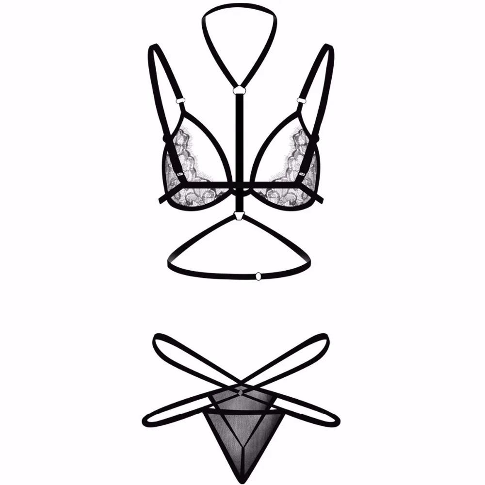 Женские кружевные трусики соблазнительное Эротическое нижнее белье BabyDoll