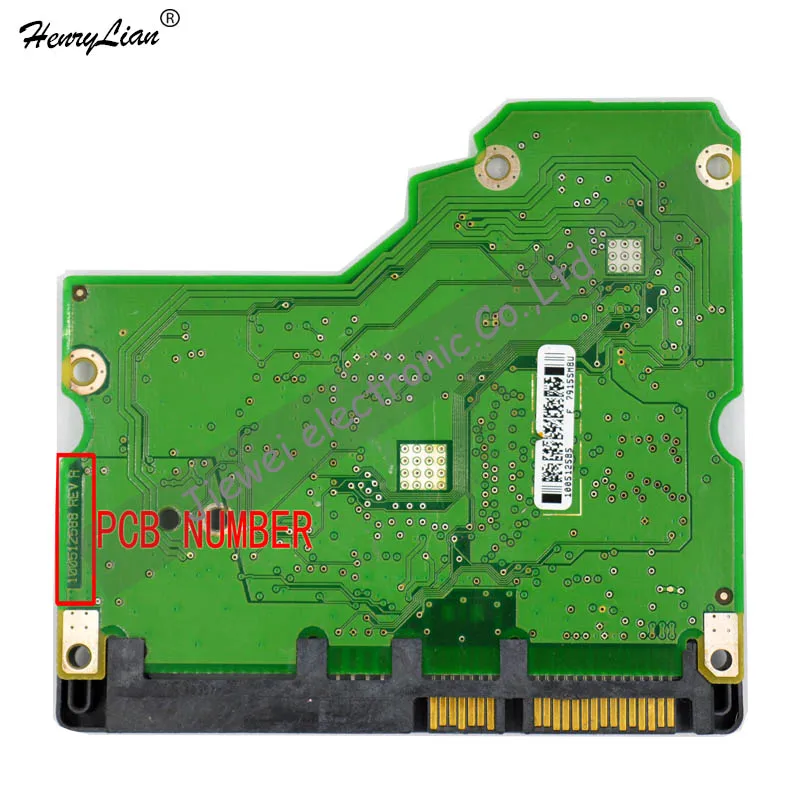 HDD PCB для логической платы/номера платы: 100512588 REV A|Промышленные компьютеры и