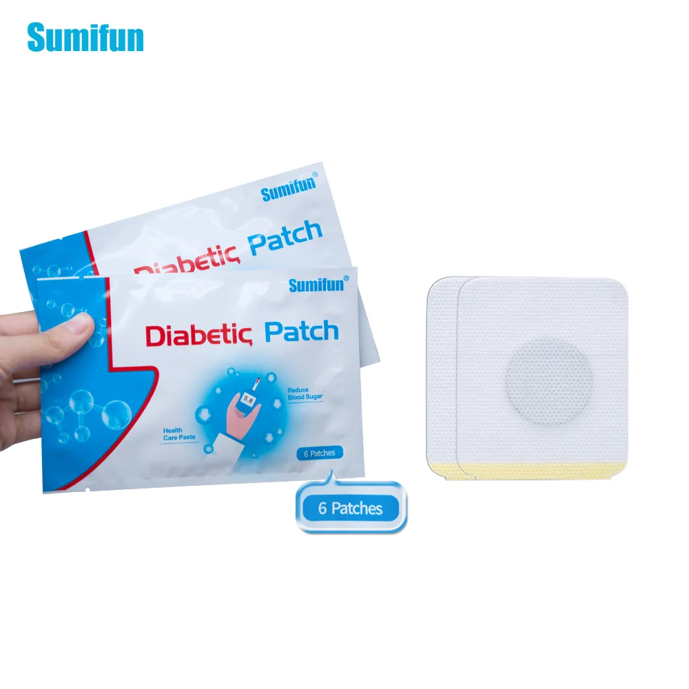 

30Pcs/5Bags Diabetic Patch Stabilizes Blood Sugar Balance Blood Glucose Content Patch Natural Herbs Diabetes Plaster Patch D1270