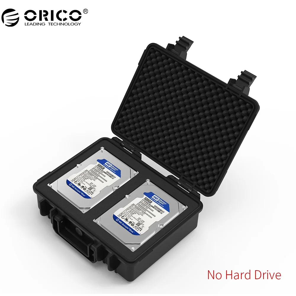Защитный чехол ORICO PSC L2 Dual bay 3 5 дюйма для жесткого диска водонепроницаемый