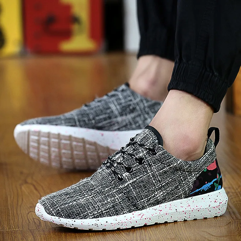Chaussure femme zapatillas hombre легкий вес горячие продажи дышащий мужская обувь холст мода