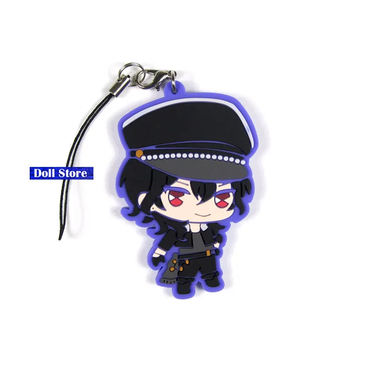 7 Ensemble Stars короткая футболка с героями из японского аниме «figurerubber силиконовые сладкий запах подвеска на мобильный телефон брелок ремешок D179 - Цвет: 7