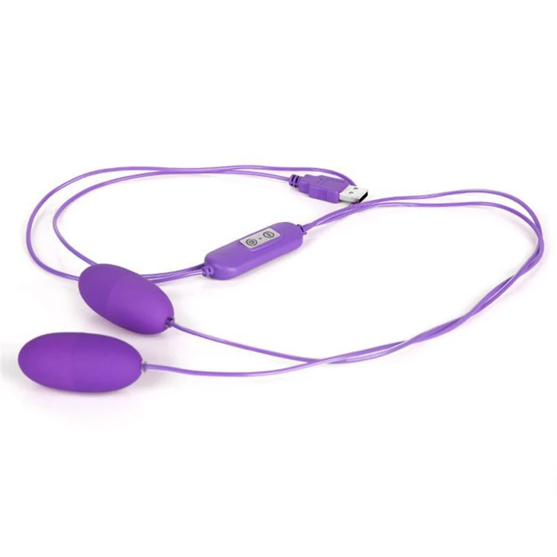 Вибрирующее яйцо Стимулятор точки G секс игрушки для женщин двойная пуля