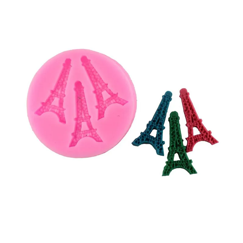 3D форма башни силиконовая для торта формы выпечки кексов шоколадная желе паста