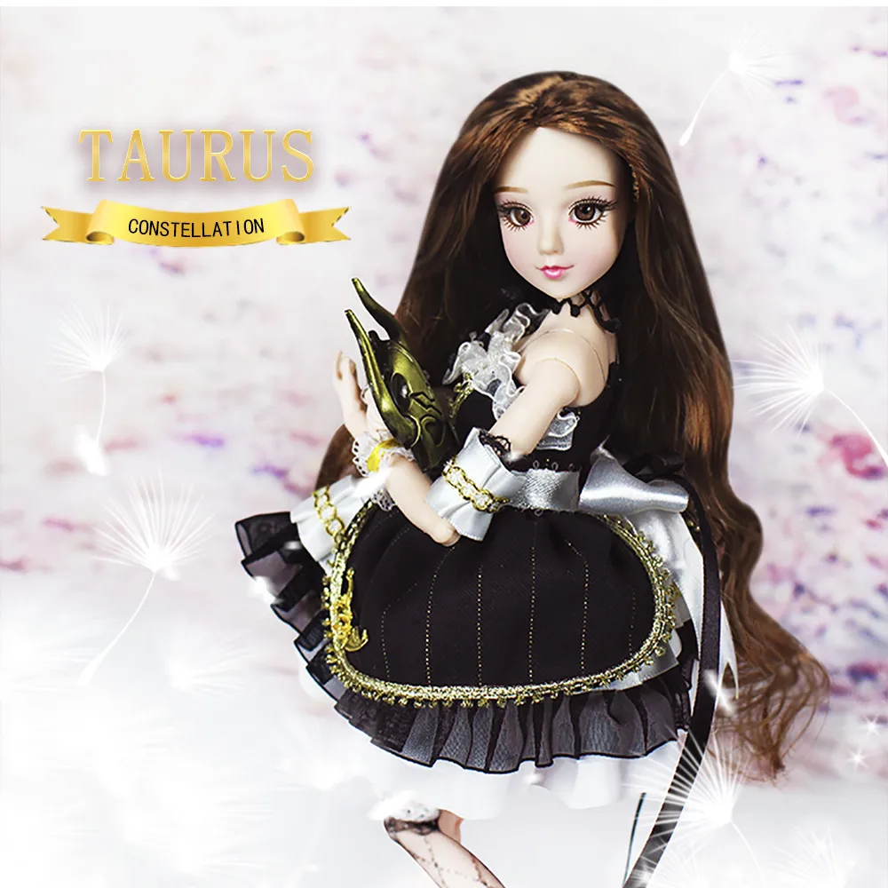 DBS BJD TOY joint body 12 созвездий телец с нарядом ботинок подставка детская игрушка