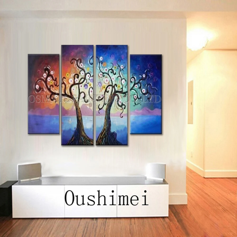 OSM ручная работа высокое качество богатые цвета абстрактная картина маслом на