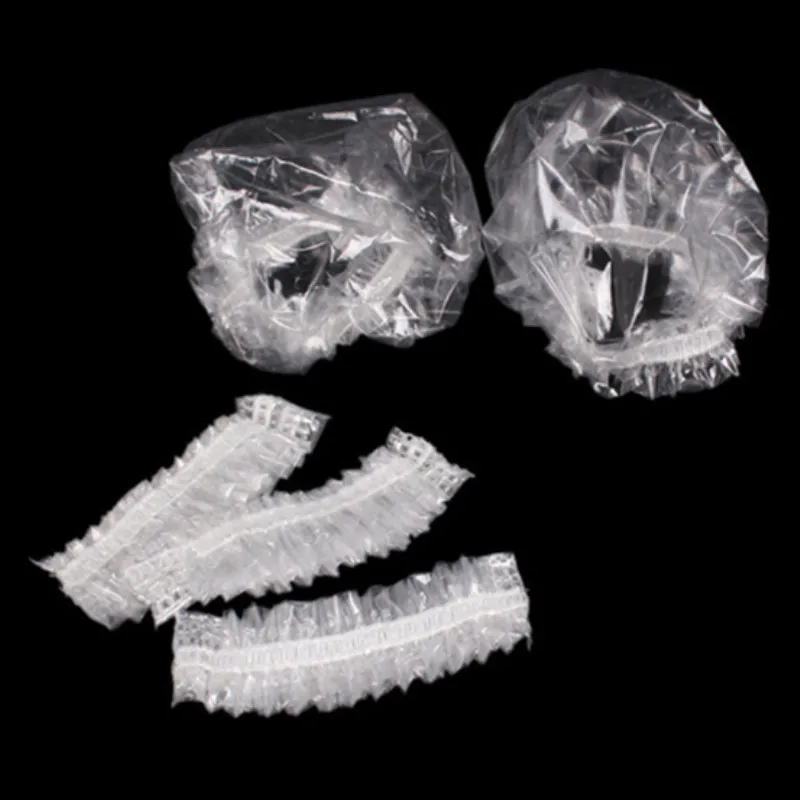 100 шт./лот водонепроницаемый одноразовый чехол для ушей ванной душа салона защита