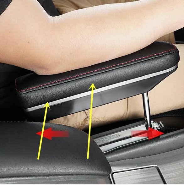 Подлокотник кожаный черный и бежевый для Nissan Murano 2015 2017 2016 2018 AB134|elbow support|elbow |