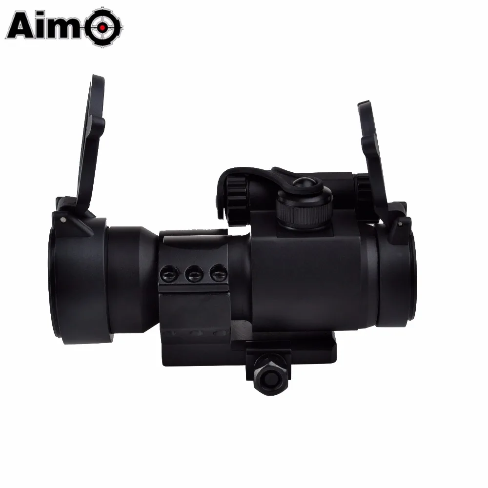 AIM-O охотничий красный точечный прицел M2 красный зеленый точечный прицел с l-образным креплением для охотничьего страйкбольного прицела AO5020