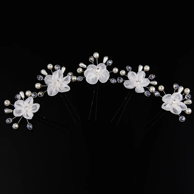 5 шт. свадебные волосы палочки Модные женские украшения для невесты элегантный