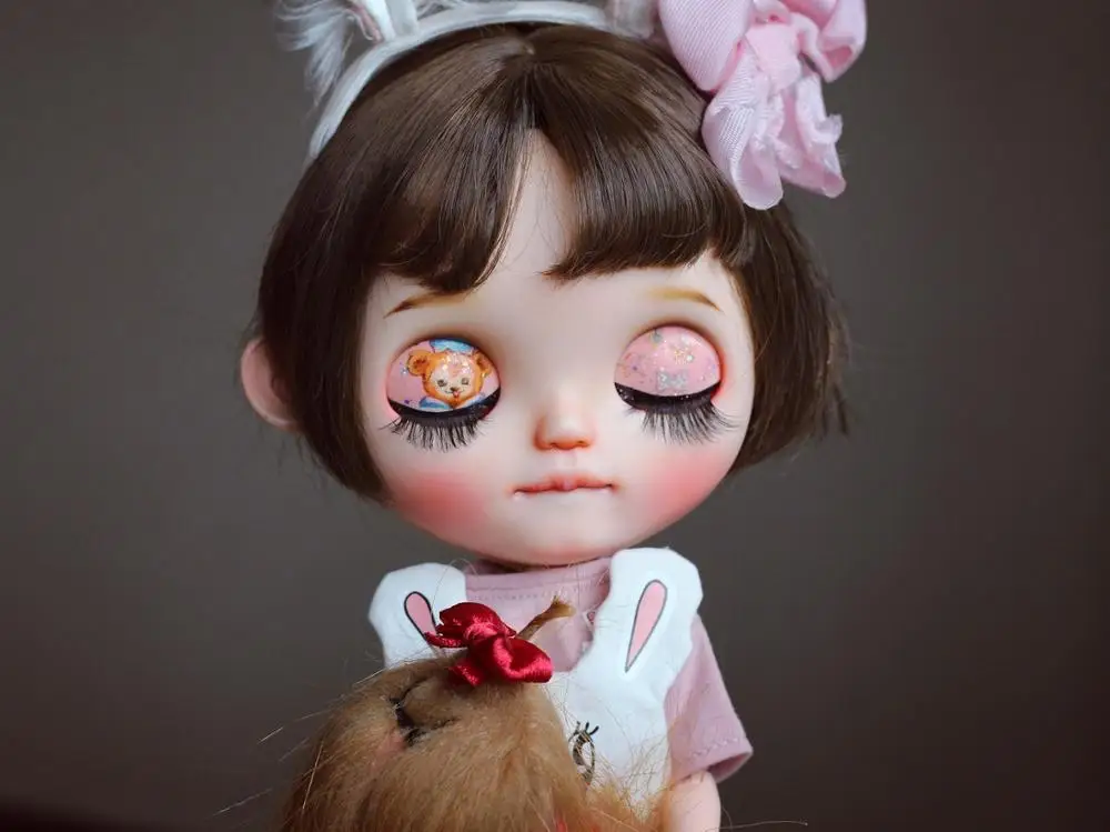 

1/6 BJD 30 см кукла игрушки 19 шарниров высшего качества китайская Кукла BJD шарнирная кукла милая девочка с коричневыми короткими волосами пузыр...