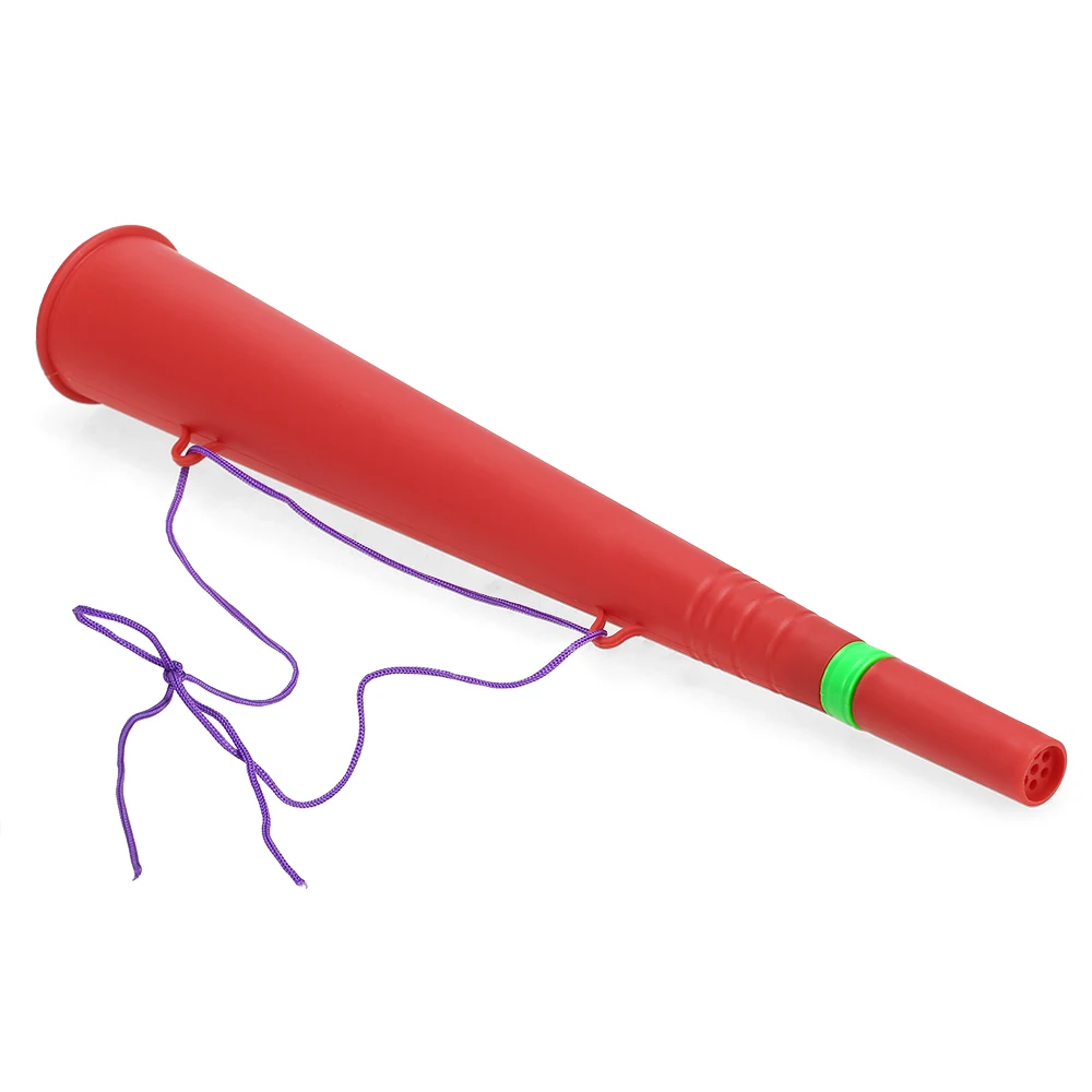 Пластиковый Vuvuzela Рога футбольный болельщик труба вентиляторы рупор-громкоговоритель для болельщиков для футбольных спортивных мероприятий Вечерние